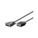 Wentronic multimedia kabel monitorkabel DVI/stekker - HD15 / stekker 2,0 m