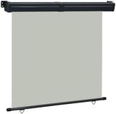 vidaXL Balkonscherm 165x250 cm grijs