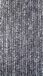 Unyqoos® Chenille moustiquaire, modèle queue de chat, 90x200 cm, recoupable – Noir et blanc