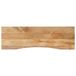 vidaXL - Bureaublad met ronding 160x50x2,5 cm massief ruw mangohout