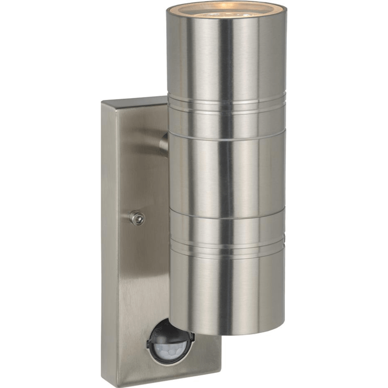 Lucide Arne LED Wandlamp Zilver met Bewegingssensor M - 5411212143860