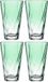 Leonardo TWIST Drinkglas 300ml groen - set/4
