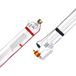 VEVOR 90 W CO2-laserbuis, 1250 mm lengte, 80 mm diameter, borosilicaatglas, lasersnijbuis met metalen kop, 10.000 uur kabel voorbedraad voor lasergraveermachine en snijmachine