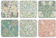 Spode Morris & Co Onderzetters Set van 6