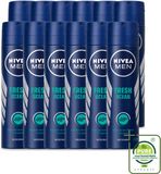 Nivea Men Fresh Ocean Deodorant Spray - 12 x 150 ml