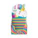TRENDHAUS 968036 - Rainbow Power rubberen twist, 5 m lang springrubber in regenboogkleuren incl. instructies, indoor & outdoor spel voor kinderen