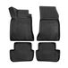 OMAC 4772444 Ensemble de tapis de sol ETP (élastomère thermoplastique), noir