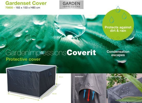 Garden Impressions - Coverit - tuinsethoes - 165x150xH85