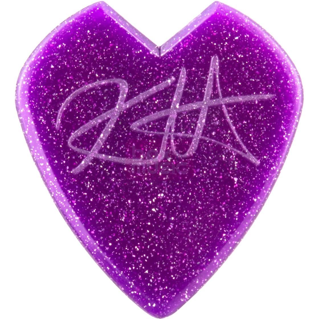 Dunlop Kirk Hammett Custom Jazz III Purple Sparkle set van 6