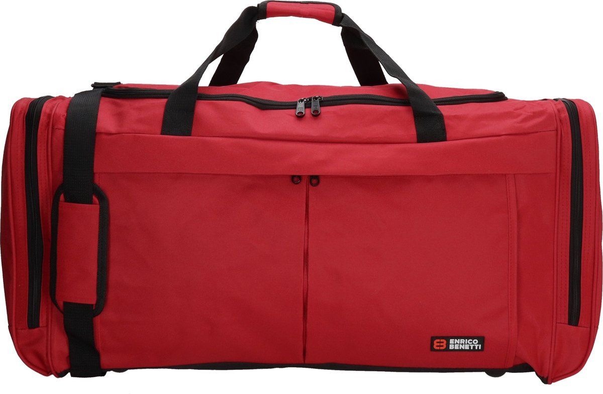 Enrico Benetti Amsterdam 35320 Reistas/sporttas L - Rood - Polyester - Rood