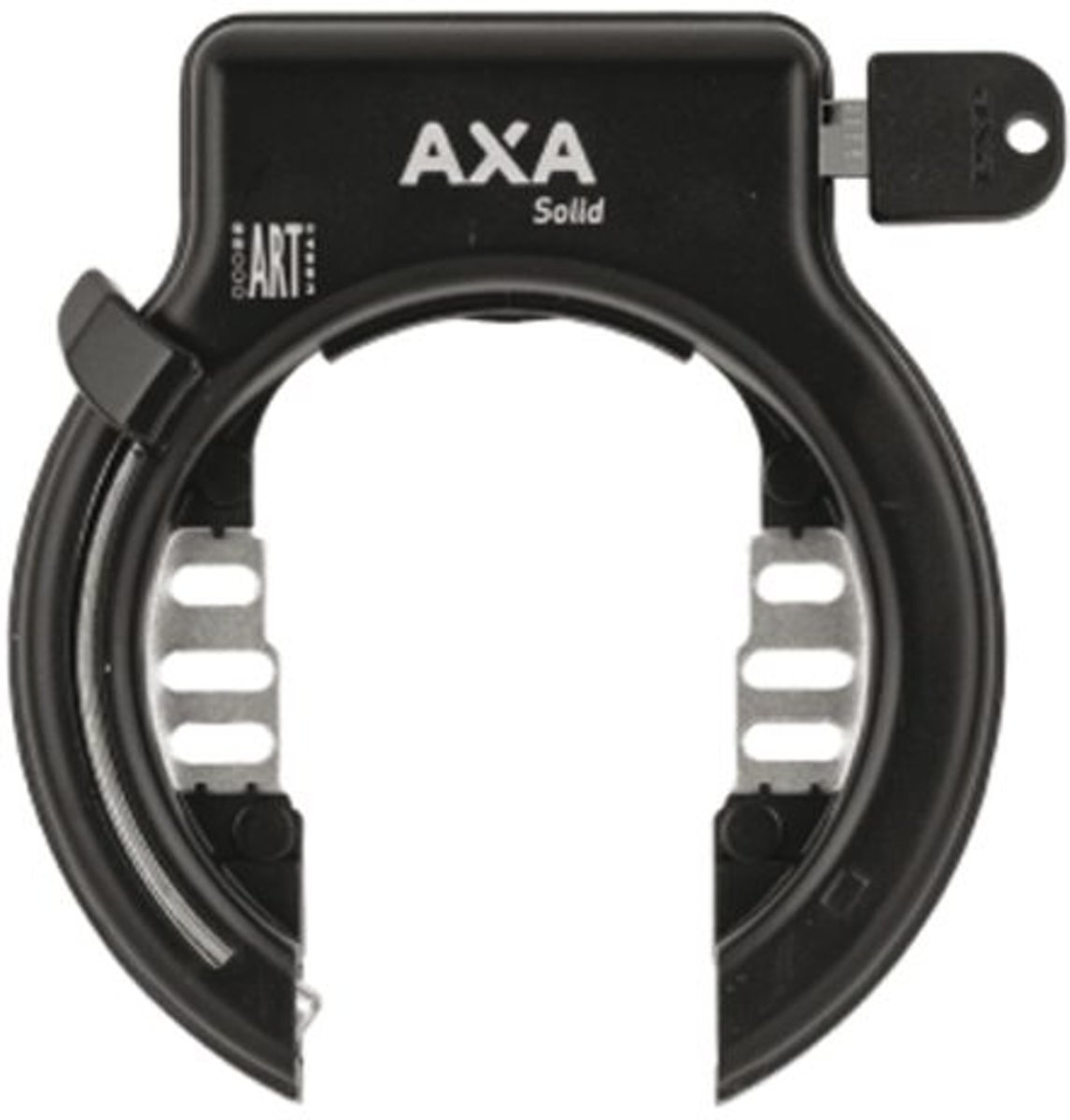Axa Solid Ringslot - ART 2 - Zwart