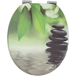 Homseat Abattant de toilette en MDF avec fonction de fermeture douce, finition Zen Stone