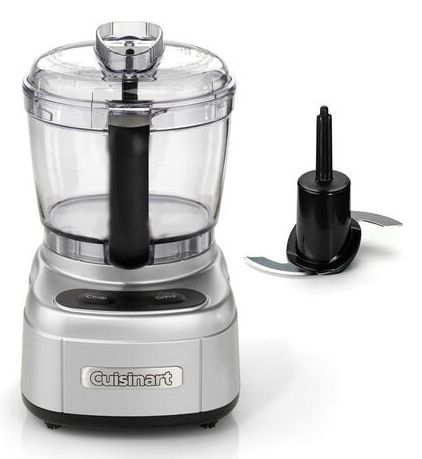 Cuisinart ECH4E Mini Prep Pro - Compacte mini keukenmachine - 0,9 l - Zwart/Grijs
