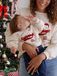 Vertbaudet Kerst sweater baby familie capsule