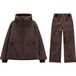 CMP Ski set, women, brown