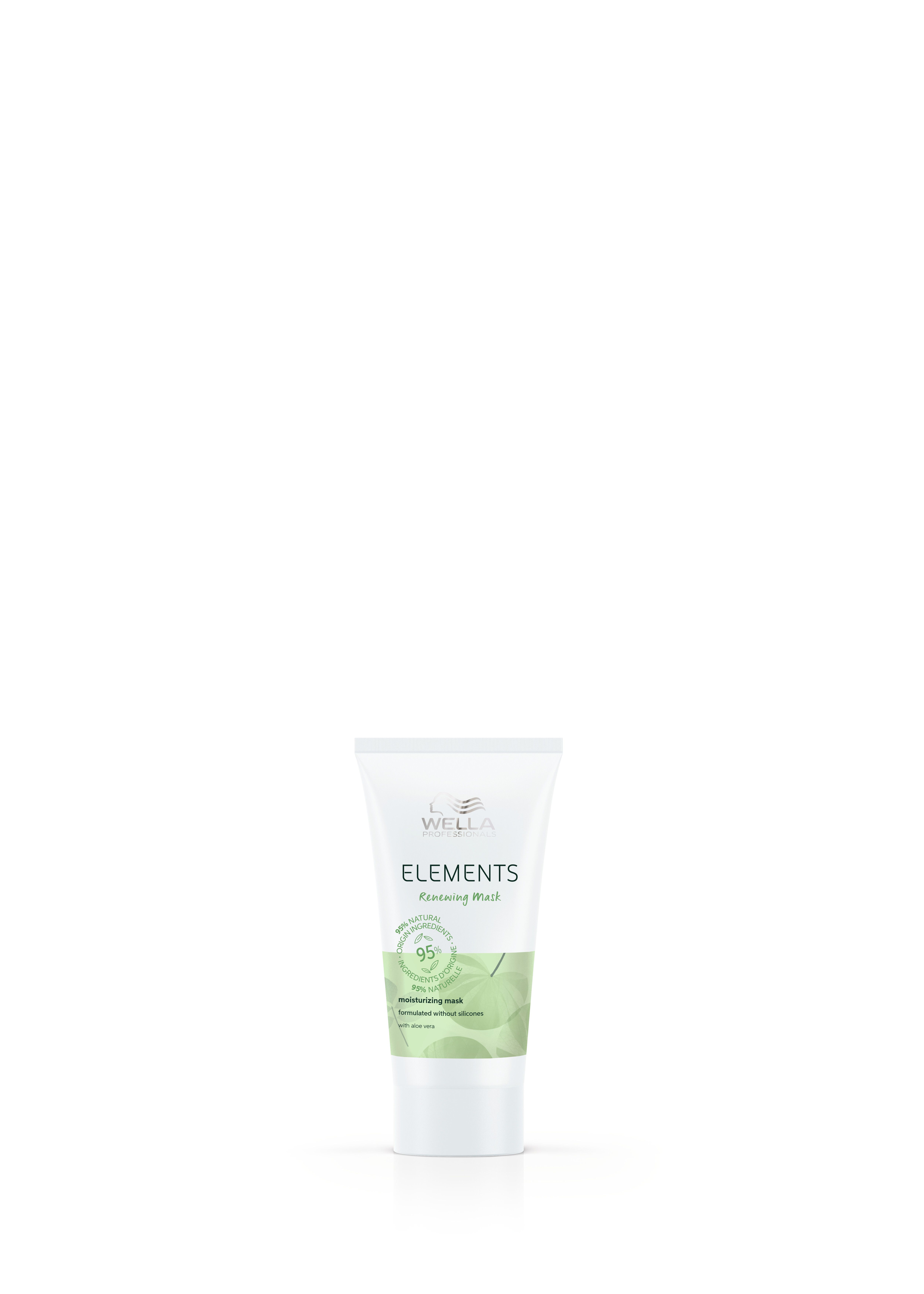 Wella Elements Renewing Haarmasker - 30 ml - Dames - Alle haartypen
