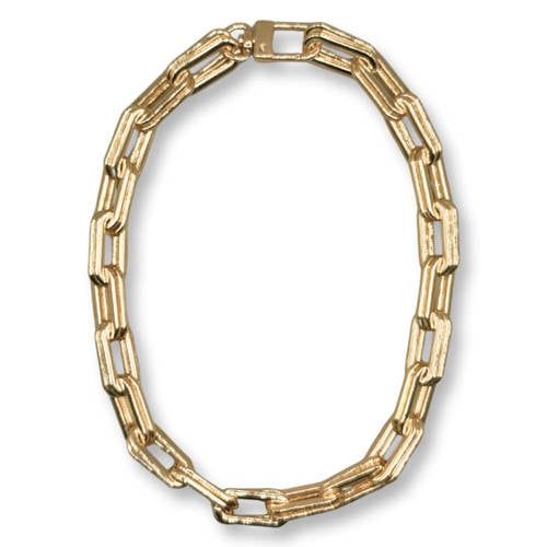 Bonnie Studios gold plated ketting Chunky Chain