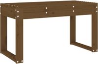 vidaXL Tuinbank - 80x38x45 cm - Massief Grenenhout - Honingbruin