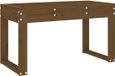 vidaXL Tuinbank - 80x38x45 cm - Massief Grenenhout - Honingbruin