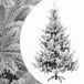 vidaXL Kunstmatige Kerstboom 120 cm PVC en Metaal Groen en Wit