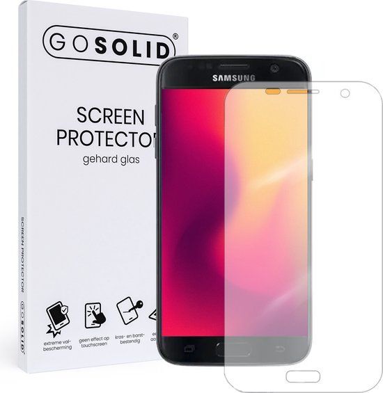 GO SOLID! Screenprotector Samsung Galaxy S6 Edge+ - Glas