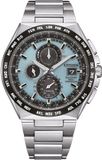 Citizen AT8238-84M Horloge - Titanium - Zilverkleurig - Ø 44 mm