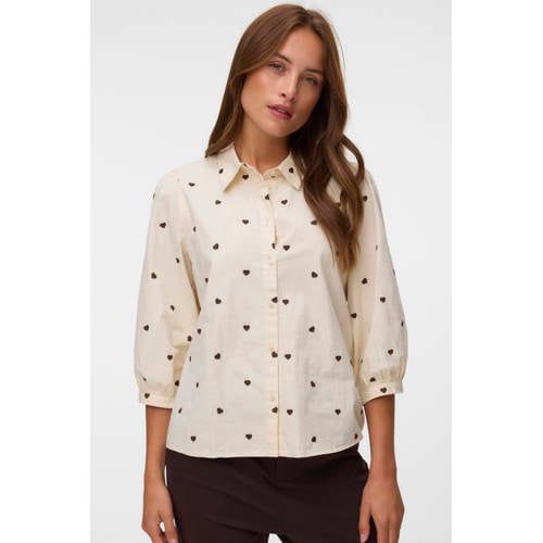 Vero Moda Vmfeat 3/4 Shirt Wvn Btq Ga Dames