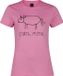 Death Metal Unicorn Art Worx Merchandising GmbH Death Metal Unicorn Dames T-shirt - roze - M