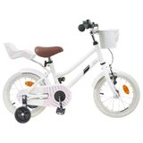 vidaXL Kinderfiets 14 Inch Wit