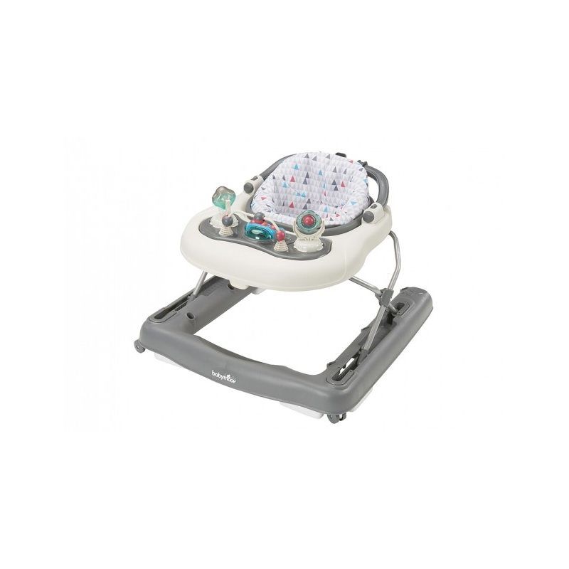 Babymoov Loopstoel 2 in 1 Zinkgrijs Wit