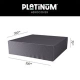 Platinum AeroCover Housse de canapé d'angle L-forme 255x255x100xH70cm - Anthracite