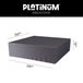 Platinum AeroCover Housse de canapé d'angle L-forme 255x255x100xH70cm - Anthracite