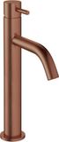 Crosswater MPRO Robinet de lavabo - Bronze brossé - Sans tirette - 17cm de haut