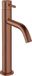 Crosswater MPRO Robinet de lavabo - Bronze brossé - Sans tirette - 17cm de haut