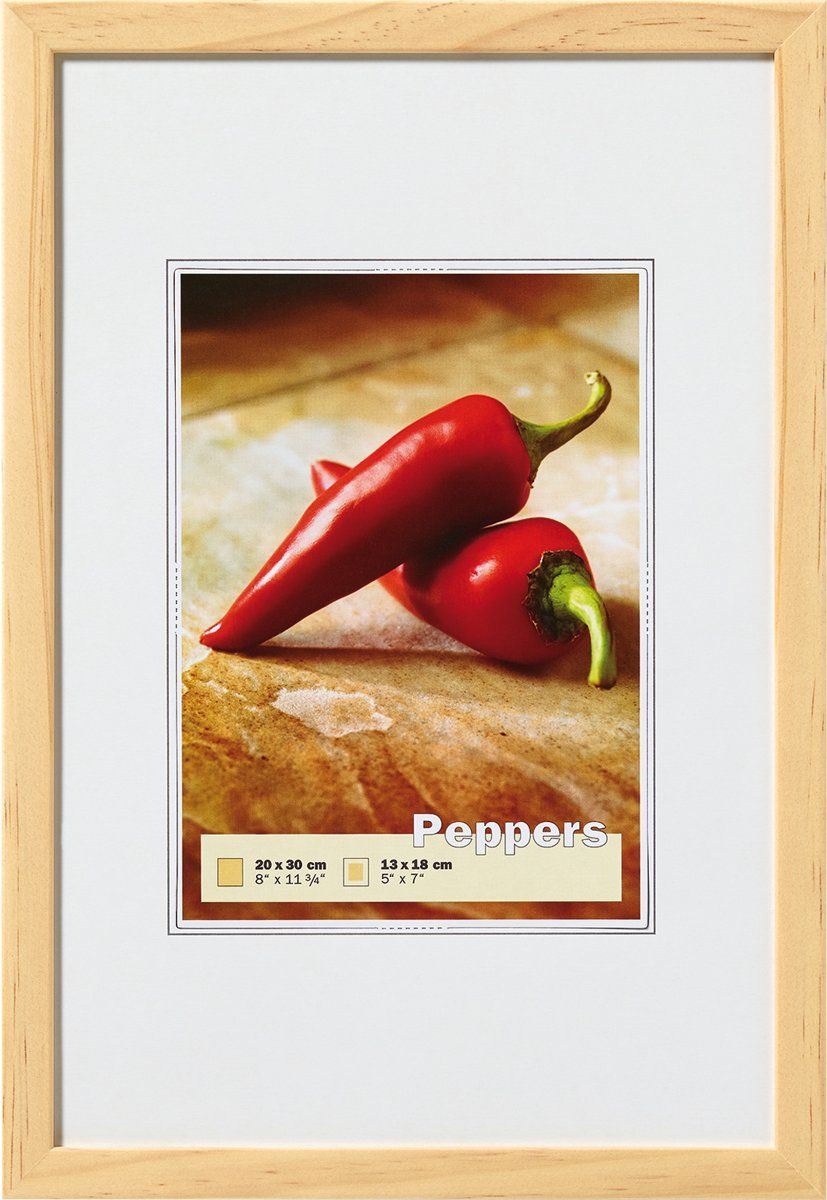 Walther Peppers Fotolijst Fotoformaat 21 x 29.7 cm A4 Grenen