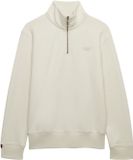 Superdry Essential Logo Half Brushed Zip Hoodie Heren Birch L