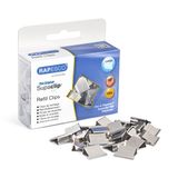 Rapesco CP10060S Supaclip 60 Grootverpakking Klemmen, 100 Stuks