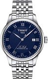 Tissot Mens Le Locle Powermatic 80 316L Zwitserse roestvrijstalen behuizing automatisch, grijs, roestvrij staal, 19 (T0064071104300), grijs, automatisch horloge, mechanisch