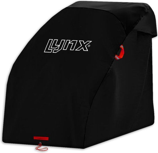 Lynx Fietstrailer Cover - Zwart - Polyester-ripstop