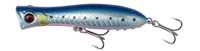 Savage Gear Gravity Popper - Hoogwaardig zoutwater knallend kunstaas voor roofvissers, ideaal voor snoek, baars en meer, ultralang worpontwerp, perfect voor zoutwatervissen Witgloeiend 9 cm