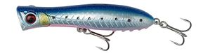 Savage Gear Gravity Popper - Hoogwaardig zoutwater knallend kunstaas voor roofvissers, ideaal voor snoek, baars en meer, ultralang worpontwerp, perfect voor zoutwatervissen Witgloeiend 9 cm