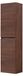 3E 3xE living.com Wandgemonteerde badkamerkast, eikenhout-notenhout, 136 x 27 x 35 cm