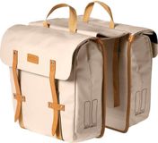 Basil Portland Dubbele fietstas - Crème - 29 Liter