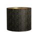 Watt & Veke Erica abat-jour noir/or, Ø29cm, textile