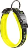 Ferplast Halsband Honden Sport Nylon 55 Cm Geel/zwart