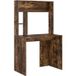 Bureau Table De Travail Table D'Écriture Chêne Fumé 91 x 50 x 149 cm Bois d'ingénierie