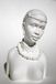 Powertex Gips Beeld - Agnes Masai - Wit