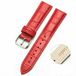 By Qubix Qubix Crocodile leren bandje - Rood - geschikt voor Huawei Watch 5 - 46mm