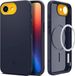 Spigen Nano Pop MagFit Hoesje Geschikt voor Apple iPhone 17e / 16e - Back Cover Compatibel met MagSafe / Qi2 - Navy