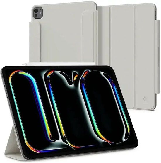 Spigen Air Skin Pro iPad Pro 11 (2024/2025) Hoes Book Case Grijs